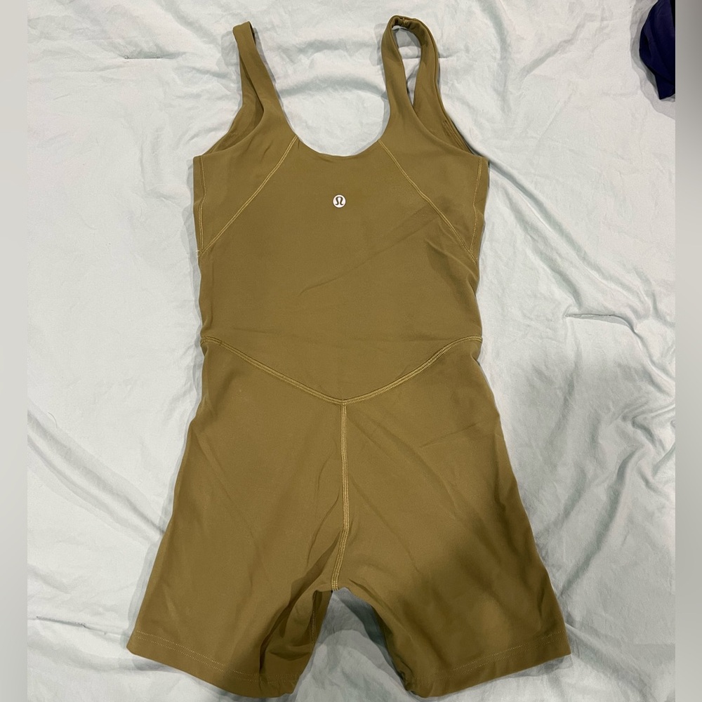 lululemon athletica Olive Green align bodysuit